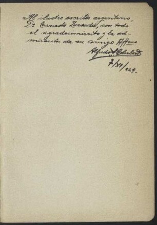 [Dedicatoria a mano escrito]