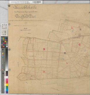 Dorstfeld (Dortmund), Zusammenlegung Dorstfeld, Übersichtskarte