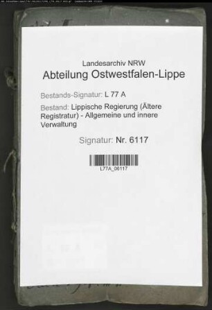 Taubstumme (Generalia), Bd. 1