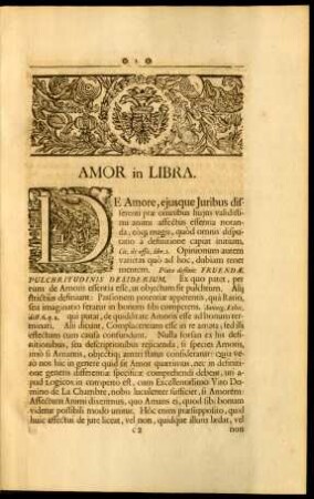 Amor in Libra.