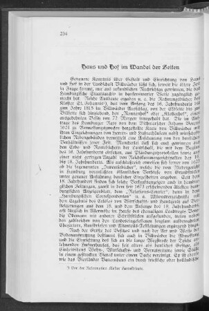 Haus und Hof im Wandel der Zeiten