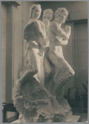 Beethoven-Denkmal, großer Entwurf III, 1926/27, Gips