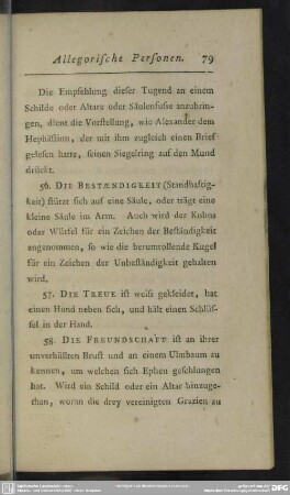 56. Die Bestaendigkeit (Standhaftigkeit)
