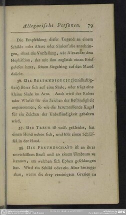 56. Die Bestaendigkeit (Standhaftigkeit)
