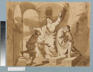Paulus und Silas im Gefängnis