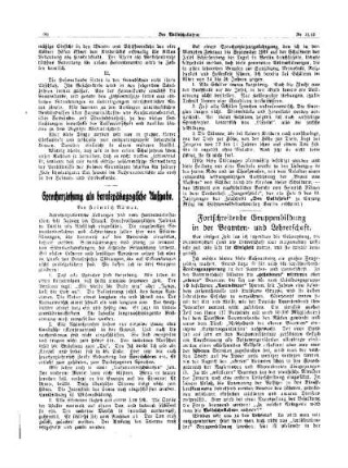 Fortschreitende Gruppenbildung in der Beamten- und Lehrerschaft