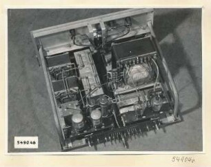 Fernsehsender Bild und Ton, Einschub 2, Rückseite, Foto 1954