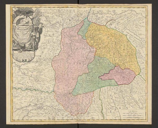 Principatus Transilvaniae : In Suas Quasque Nationes earumque Sedes Et Regiones cum finitimis vicinorum Staatuum Provinciis accurate divisus