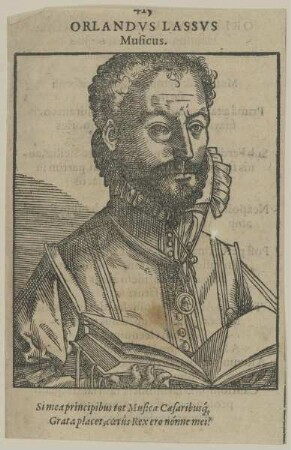 Bildnis des Orlando di Lasso