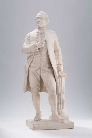 Statuette Gotthold Ephraim Lessing (1729-1781), Reduktion der Denkmals-Statue