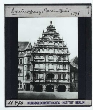 Braunschweig, Gewandhaus : Außenansicht