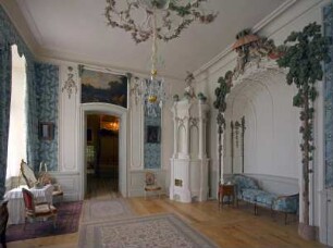Schloss Ruhental & Rundāle pils — Appartement der Herzogin (Westflügel) — Boudoir der Herzogin