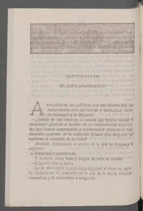 Capítulo LXVII - El convencimiento