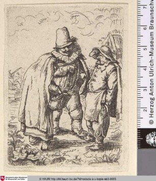 [Die drei grotesken Figuren; Three grotesque figures; Trois figures grotesques]