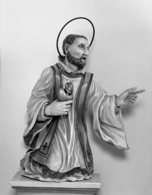 Altarfigurengruppe — Altarfigur des heiligen Franziskus Xaverius