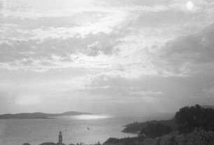 Adria : Blick auf die Adria bei Hvar von der Festung aus.