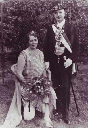 Neusser Schützenkönig Wilhelm Vreden, 1926