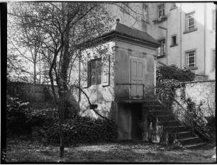 Karlsruhe Gartenstraße Ecke Leopoldsstraße Gartenhaus Krupp von Bohlen-Halbach Außenansicht