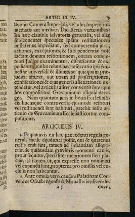 9-27, Articulus IV.