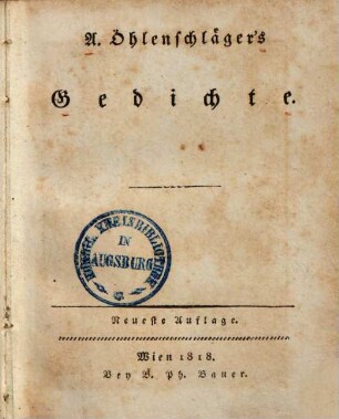 Gedichte