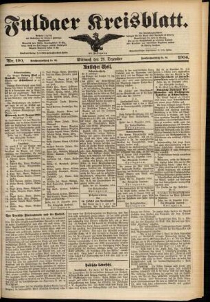 Ausgabe vom Mittwoch, den 28. Dezember 1904.