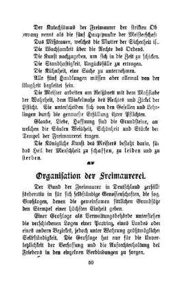 Organisation der Freimaurerei