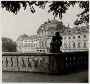 Würzburg, Würzburger Residenz, Gartenfront