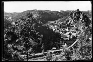 Tüchersfeld im Püttlachtal. Ortsansicht