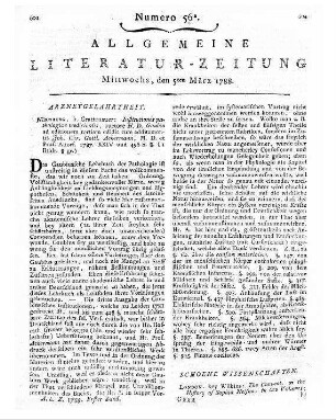 Caroline in der Laube : ein Beyspiel der Tugend und edlen Sitten. - Wertheim ; Leipzig, 1787
