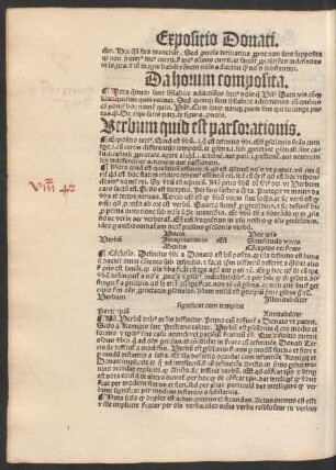 Verbum quid est pars orationis.