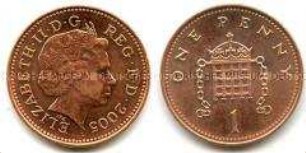 Großbritannien, 1 Penny