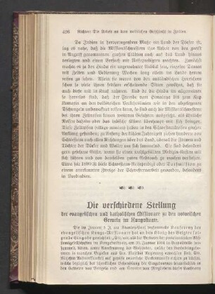 Die verschiedene Stellung der evangelischen und katholischen Missionare zu den notorischen Greueln im Kongostaate
