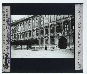Dillingen, Collegium St. Hieronymi (Alte Universität) : Außenansicht