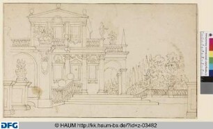 Gartenschloss. Prospekt