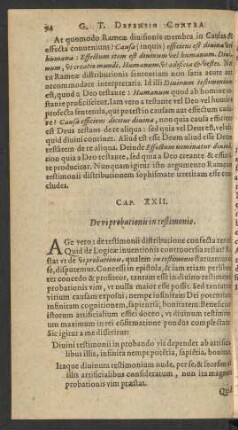 Cap. XXII. De viprobationis in testimonio