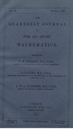 No. 70. October, 1881.