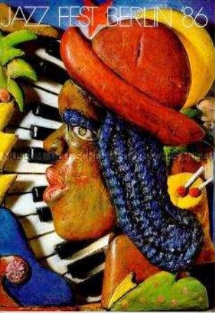 Programmheft zum Jazzfestival in Berlin (West) 1986