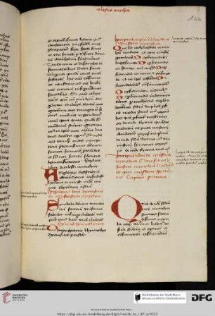 Ps.-Dionysius Areopagita, De ecclesiastica hierarchi, in der Übersetzung des Johannes Scotus Eriugenaa