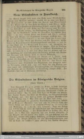 Die Eisenbahnen im Königreich Belgi