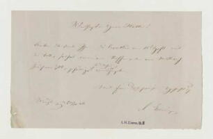 Brief von Carl Etlinger an Joseph Heller