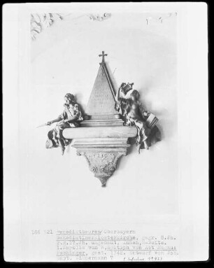 Epitaph für Abt Magnus Pachinger