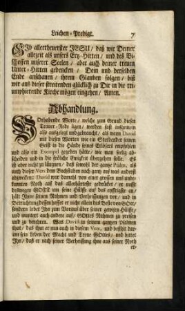 7-13, Abhandlung