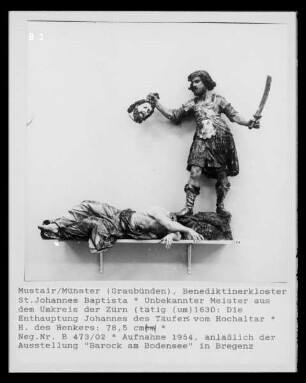 Die Enthauptung Johannes des Täufers