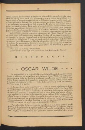 Oscar Wilde