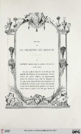 2. Pér. 26.1882: Notes sur les collections des Richelieu, [1]