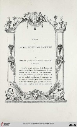 2. Pér. 26.1882: Notes sur les collections des Richelieu, [1]