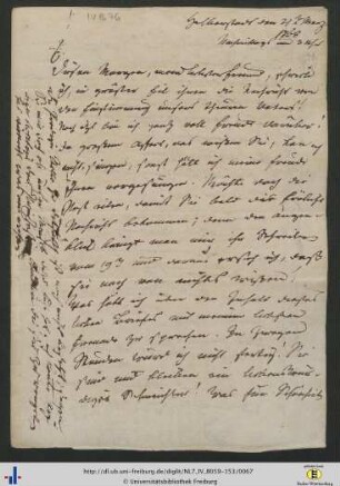 Brief (NL 7/IV B 76).