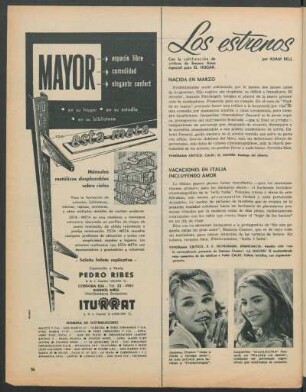 Los estrenos