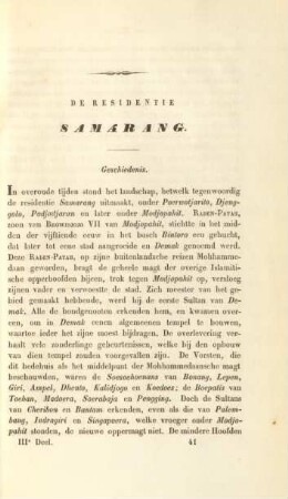De residentie Samarang