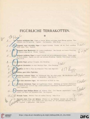 Figürliche Terrakotten (Nr. 184-228)
